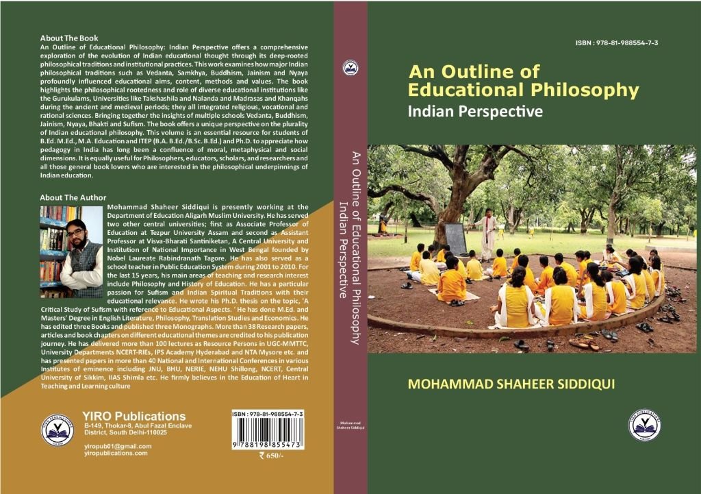 An Outline of Educational Philosophy: Indian Perspective — book cover